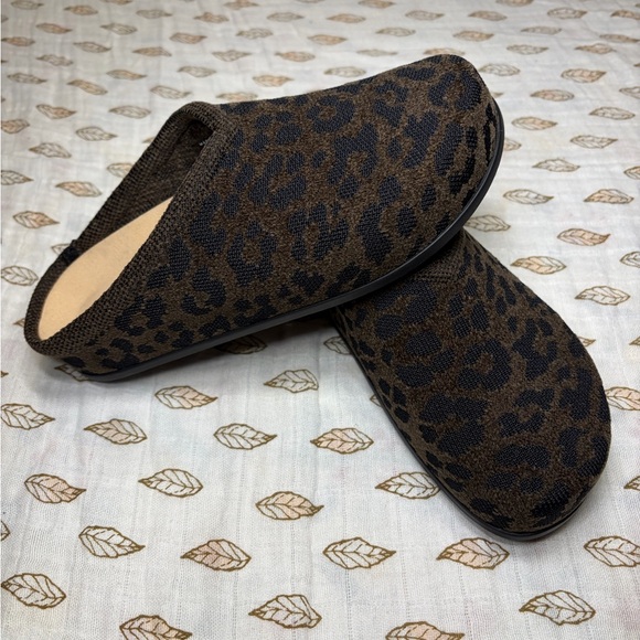 Rothy's Shoes - Rothy's ReVelvet Cheetah Casual Clog